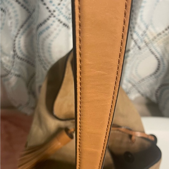 Michael Michael Kors Vivian Large Woven Suede Hobo - Picture 11 of 16